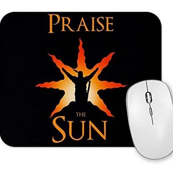 Baskı Dükkanı Solaire Praise the Sun Mouse Pad