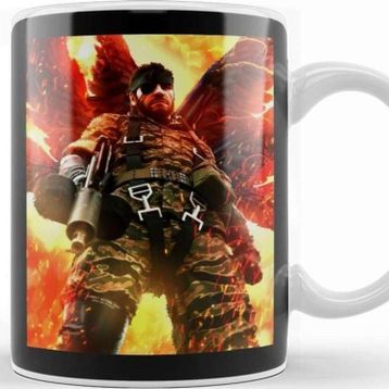 Baskı Dükkanı Solid Snake Metal Gear Solid 3 Naked Snake the Boss Kupa