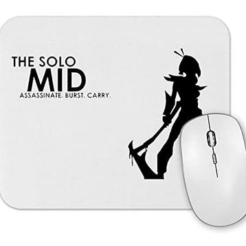 Baskı Dükkanı Solo Mid Akali Mouse Pad