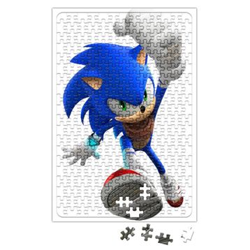 Baskı Dükkanı Sonic 240 Parça Puzzle