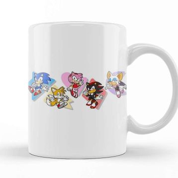 Baskı Dükkanı Sonic Friends Kupa