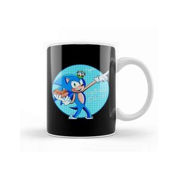 Baskı Dükkanı Sonic Happy Birthday Kupa