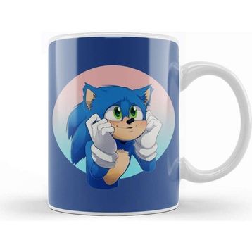 Baskı Dükkanı Sonic Happy Sonic Kupa