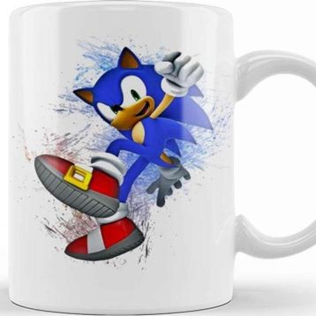 Baskı Dükkanı Sonic Pen Sketch Kupa