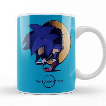 Baskı Dükkanı Sonic the Golden Ring Kupa