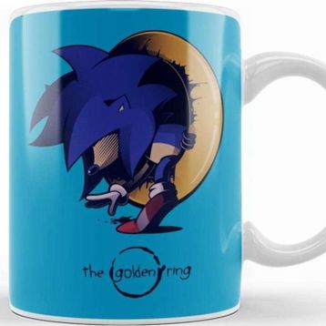 Baskı Dükkanı Sonic the Golden Ring Kupa