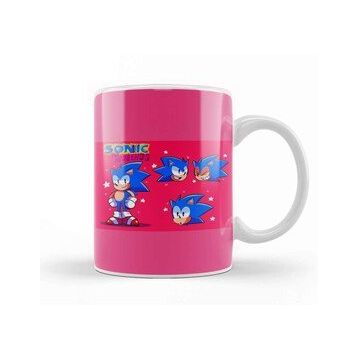 Baskı Dükkanı Sonic the Hedgehog Sonic Doople Kupa