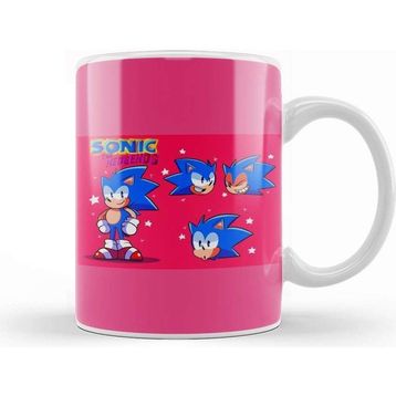 Baskı Dükkanı Sonic the Hedgehog Sonic Doople Kupa
