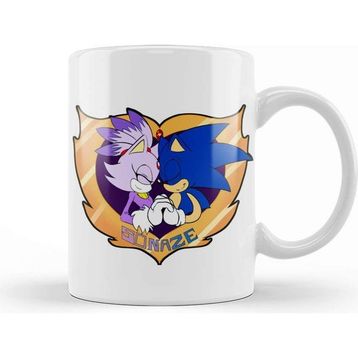 Baskı Dükkanı Sonic the Hedghog Sonaze Kupa