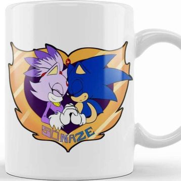 Baskı Dükkanı Sonic the Hedghog Sonaze Kupa