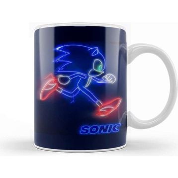 Baskı Dükkanı Sonic the Hegdehog 01 Kupa