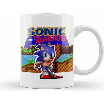 Baskı Dükkanı Sonic The Hegdehog 90S Retro Kupa