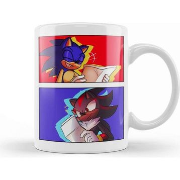 Baskı Dükkanı Sonic the Hegdehog Letters Kupa
