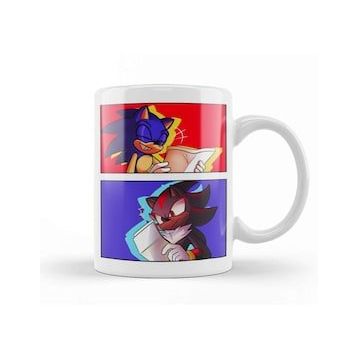 Baskı Dükkanı Sonic the Hegdehog Letters Kupa