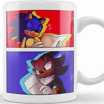 Baskı Dükkanı Sonic the Hegdehog Letters Kupa