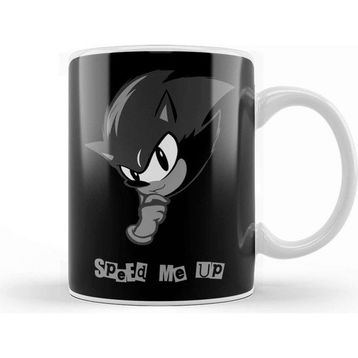 Baskı Dükkanı Sonic the Hegdehog Super Sonic Speed Kupa