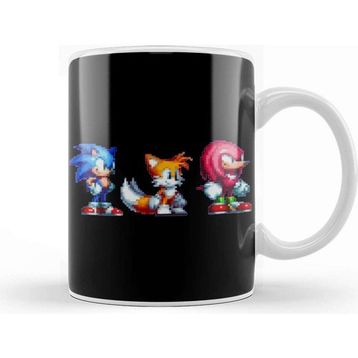 Baskı Dükkanı Sonic the Hegdehog the Trinity Kupa