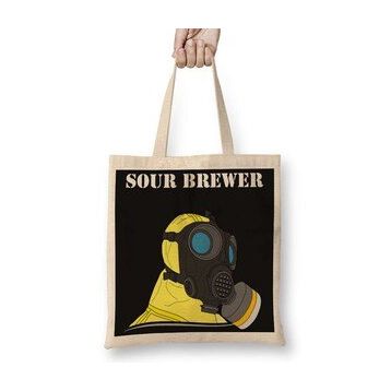 Baskı Dükkanı Sour Brewer Vestebera Bez Çanta