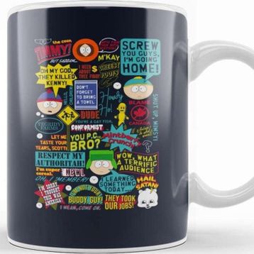 Baskı Dükkanı South Park Quotes Kupa