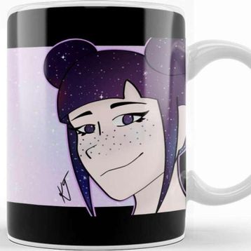 Baskı Dükkanı Space Buns Galaxy Kupa