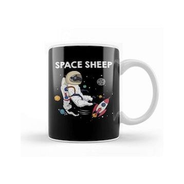 Baskı Dükkanı Space Sheep Awesome Astronaut Galaxy Explorer Kupa