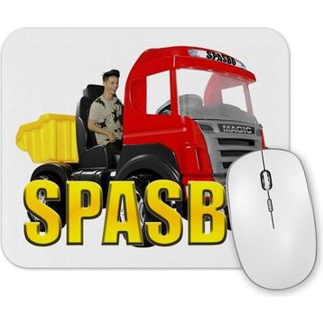 Baskı Dükkanı Spasbo Jeff Vrum Vrum Mouse Pad