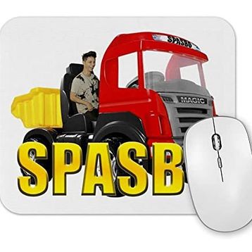 Baskı Dükkanı Spasbo Jeff Vrum Vrum Mouse Pad