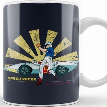Baskı Dükkanı Speed Racer Retro Japanese Kupa