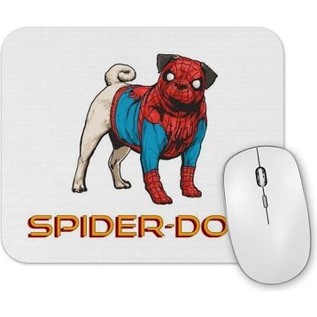 Baskı Dükkanı Spider Dog Pug Köpek Mouse Pad
