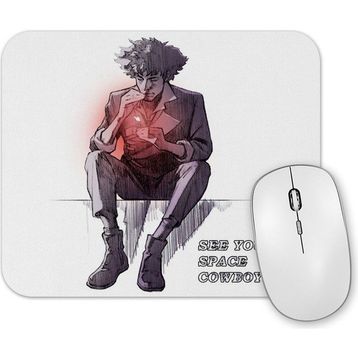 Baskı Dükkanı Spikespiegel Space Cowboy Mouse Pad
