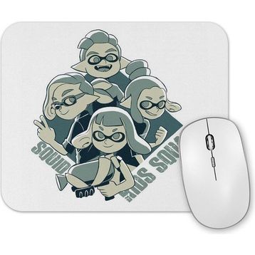 Baskı Dükkanı Splatoon Squid Kids Squad Mouse Pad