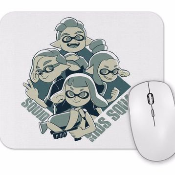 Baskı Dükkanı Splatoon Squid Kids Squad Mouse Pad