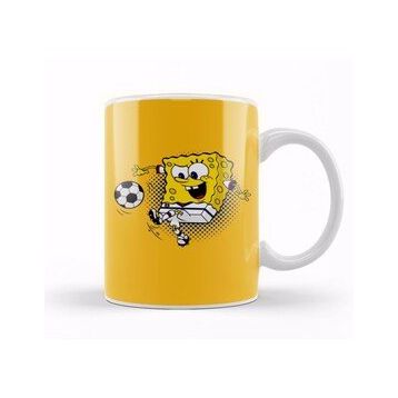 Baskı Dükkanı Sponge Soccer Süngerbob Kupa
