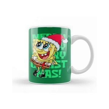 Baskı Dükkanı Spongebob Christmas Süngerbob Kupa