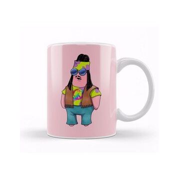 Baskı Dükkanı Spongebob Hippie Patrick Kupa