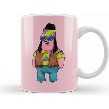 Baskı Dükkanı Spongebob Hippie Patrick Kupa