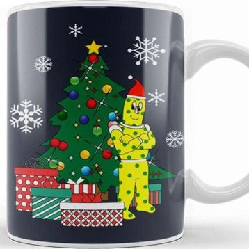 Baskı Dükkanı Spotty Around The Christmas Tree Superted Kupa