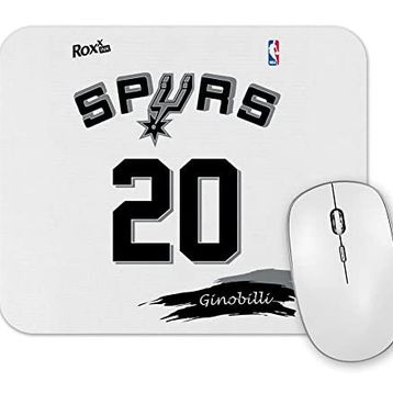 Baskı Dükkanı Spurs 20 Ginobilli Branca Rox Ink Mouse Pad