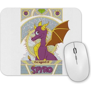 Baskı Dükkanı Spyro Nouveau Mouse Pad