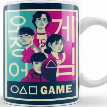 Baskı Dükkanı Squid Game Korean Killer Game Hope Kupa