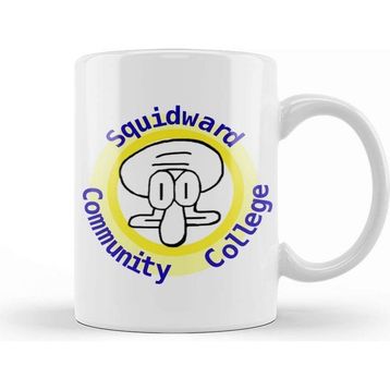 Baskı Dükkanı Squidward Community College Kupa