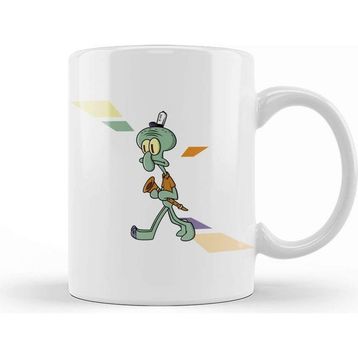 Baskı Dükkanı Squidward Void Süngerbob Kupa