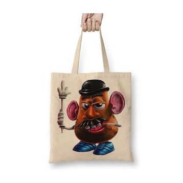 Baskı Dükkanı Sr Cabeça De Batata Toy Story Bez Çanta