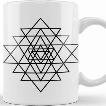 Baskı Dükkanı Sri Yantra 01 Kupa