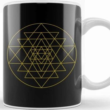 Baskı Dükkanı Sri Yantra Kupa