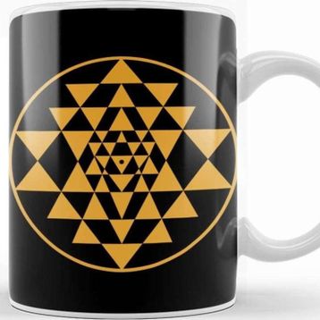 Baskı Dükkanı Sri Yantra Kupa