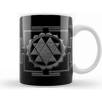 Baskı Dükkanı Sri Yantra Sri Chakra Kupa