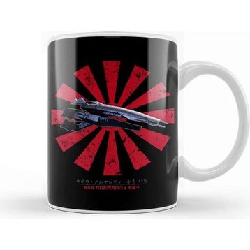 Baskı Dükkanı Ssv Normandy Sr 1 Retro Japanese Mass Effect Kupa