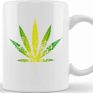 Baskı Dükkanı St Patrick Marijuana Gift Kupa