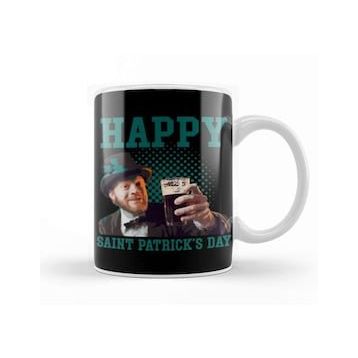 Baskı Dükkanı St Patricks Day Skull Kupa